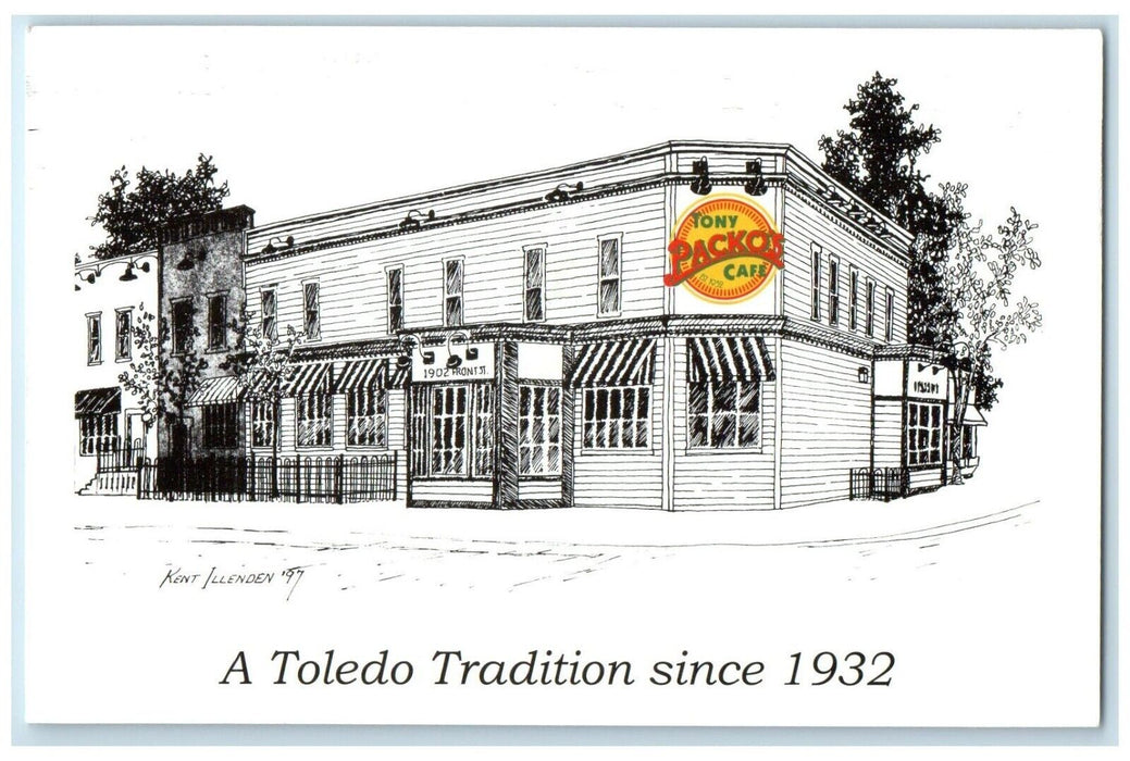 2005 Toledo Tradition Since 1932 Tony Packo's Cafe Exterior Toledo Ohio Postcard