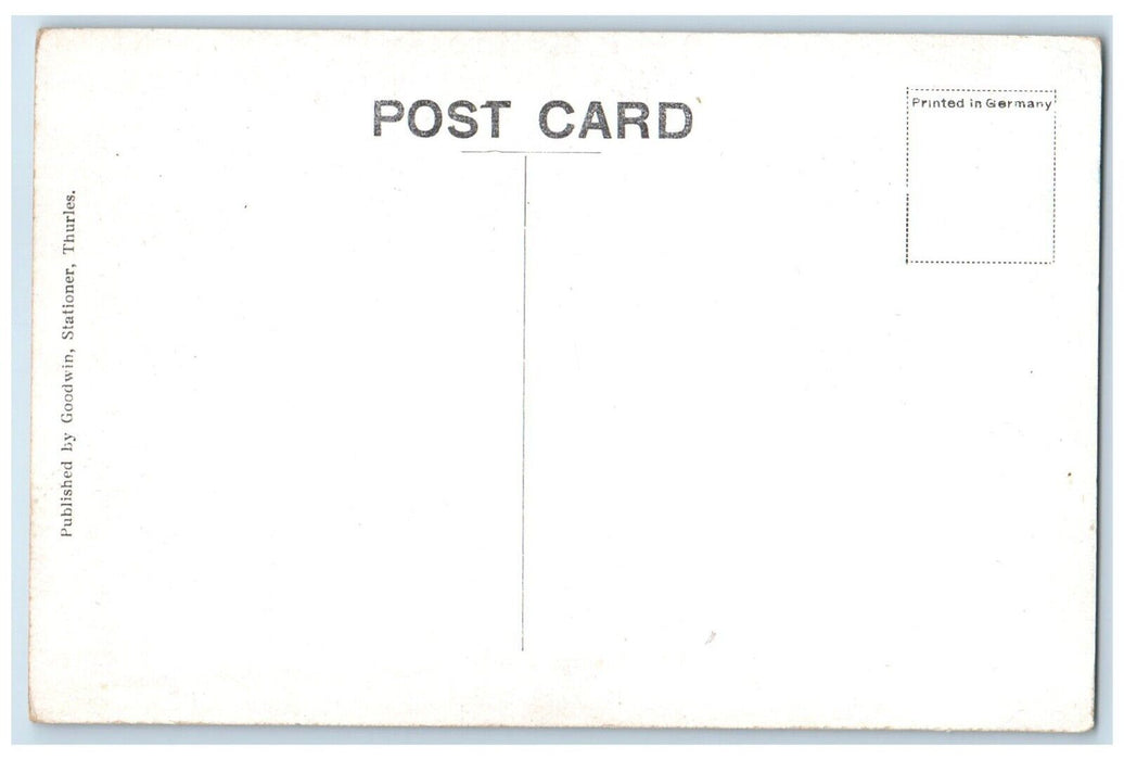 c1940's The Mall Thurles Ireland Vintage Unposted Goodwin Stationer Postcard