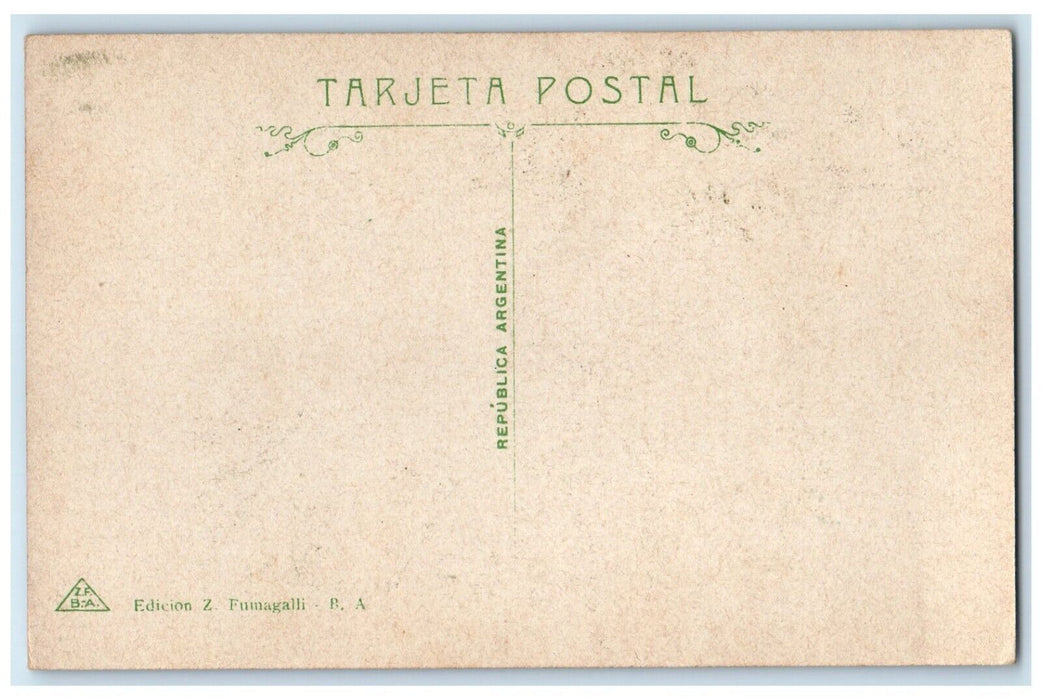c1910 514 Buenos Aires Belgrano Argentina Antique Unposted Postcard