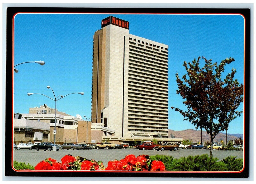 c1960 Exterior View John Ascuaga Nugget Hotel Casino Sparks Nevada NV Postcard