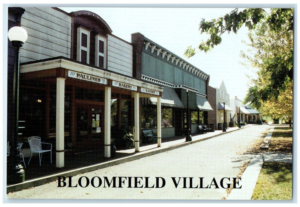 c1960 Bloomfield Village Escape Country Bearcreek Farms Bryant Indiana Postcard