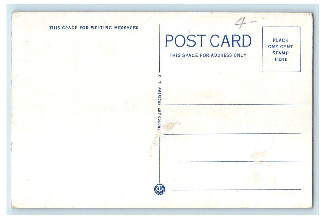 Willey House Camps Crawford Notch White Mountains New Hampshire NH Postcard