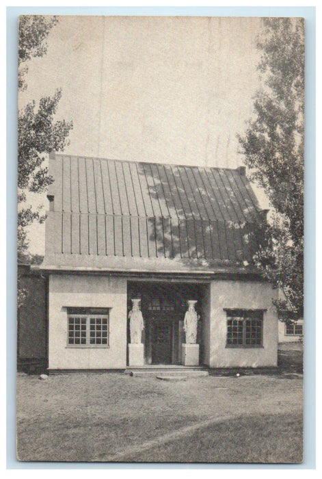1927 The Augustus Saint Gaudens Memorial Cornish New Hampshire NH Postcard