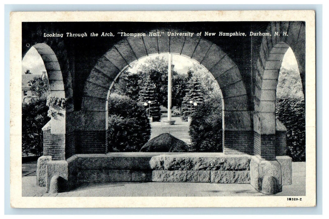 c1930's The Atch Thompson Hall University Of New Hampshire Durham NH Postcard