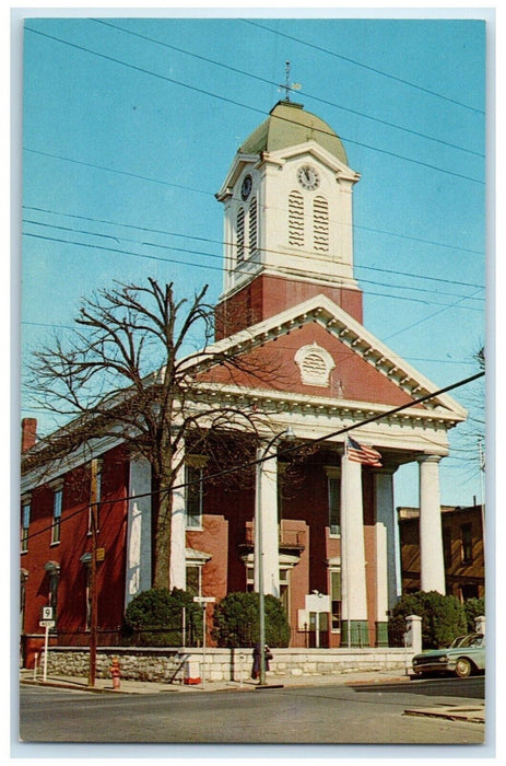 c1960 Jefferson County Court House Charlestown West Virginia Unposted Postcard