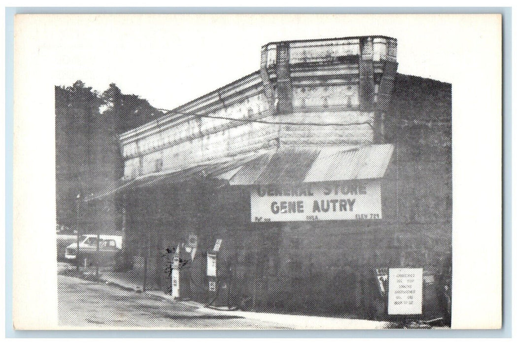 General Store Gene Autry Chamber Of Commerce Gene Autry Oklahoma OK Postcard