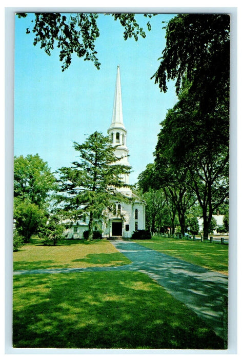 c1949 The First Congregational Church, Cape Cod Massachusetts MA Postcard