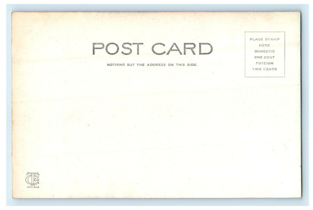 c1910s Court House, Fairfield Iowa IA Antique Unposted Postcard