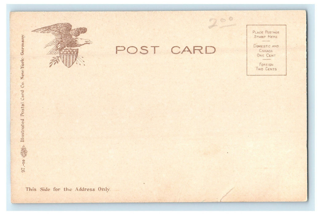 c1905s State Capitol, Little Rock Arkansas AR Unposted Antique Postcard