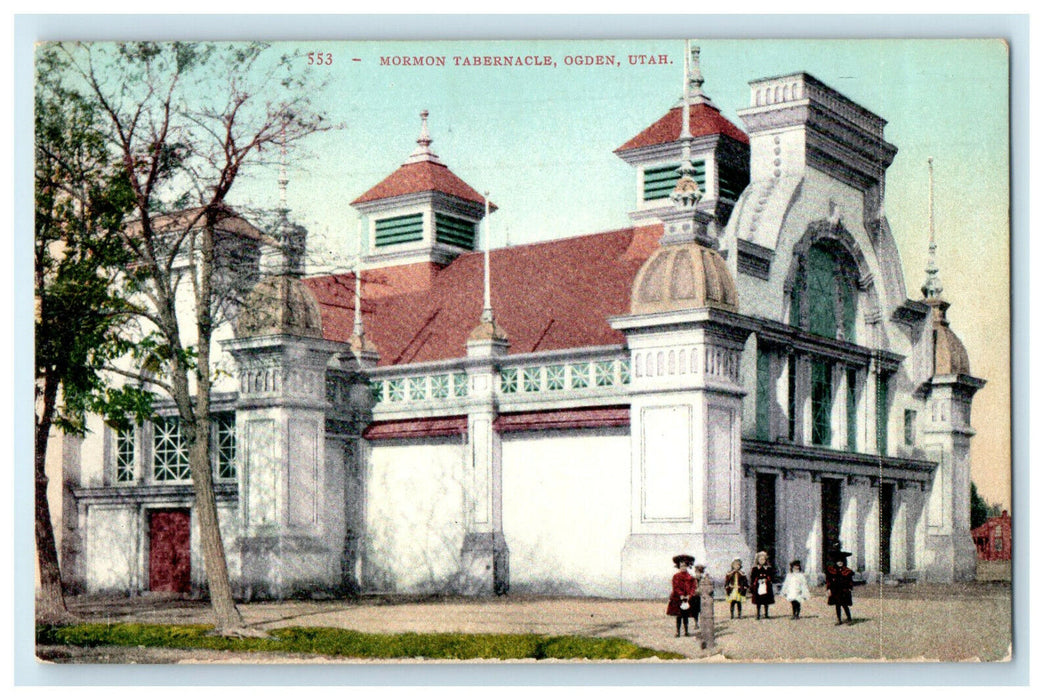 c1910s Mormon Tabernacle Ogden Utah UT Unposted Antique Postcard