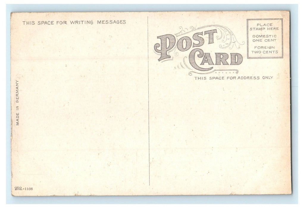 c1910's Post Office Building Freeport Illinois IL Unposted Antique Postcard