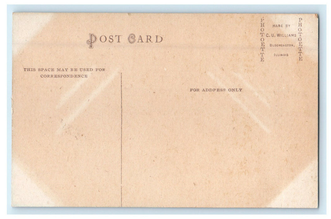 c1910s Court House, Davenport, Iowa IA Antique Unposted Postcard