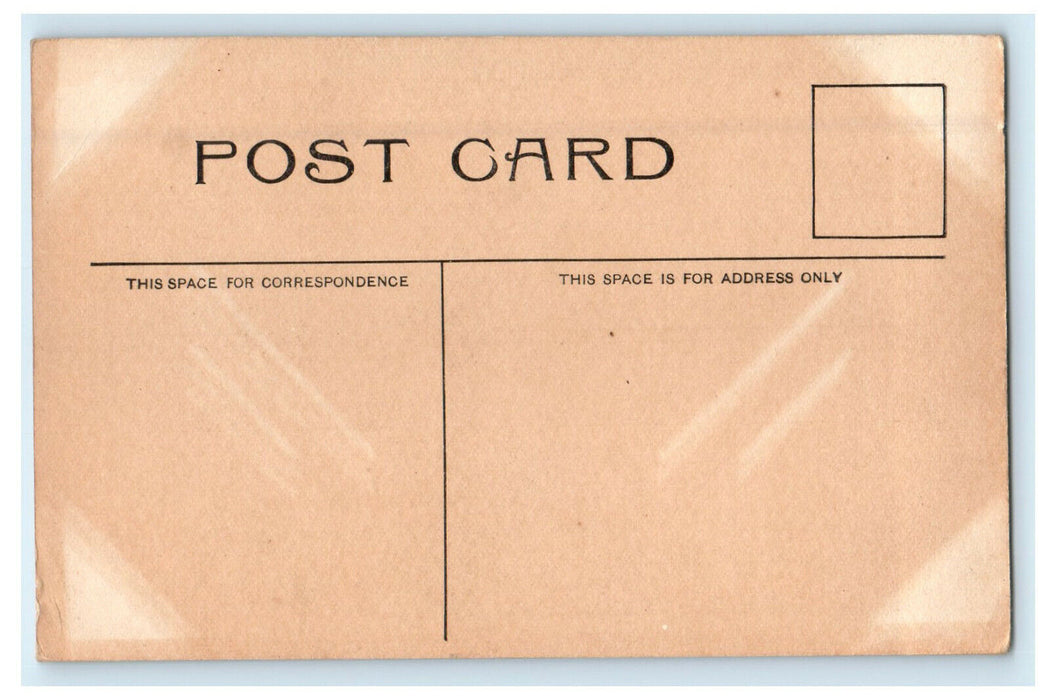 c1910s Nevada County Court House, Nevada Iowa IA Antique Unposted Postcard