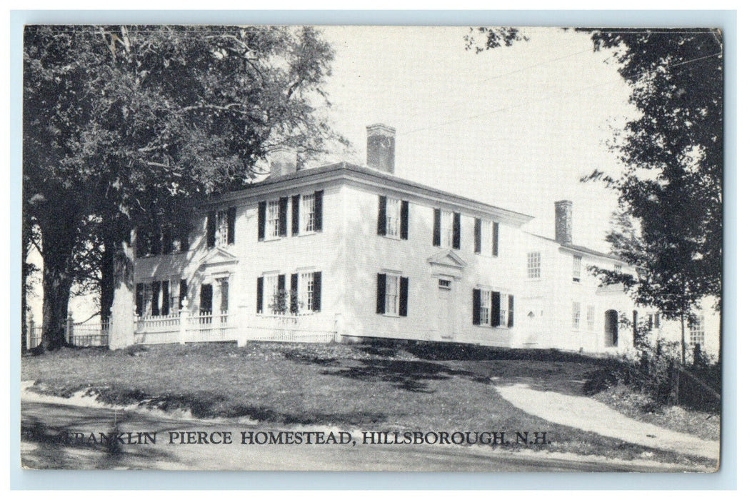 c1940s Franklin Pierce Homestead, Hillsborough New Hampshire NH Postcard