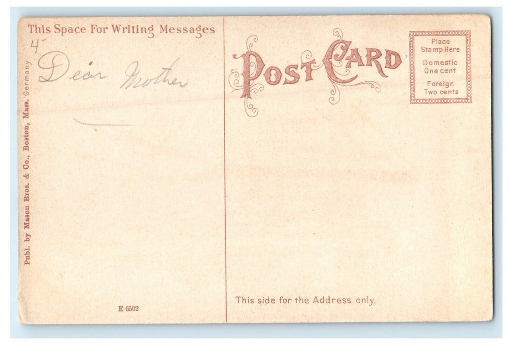 c1912 View of the City Hall, Lawrence, Massachusetts MA Antique Postcard