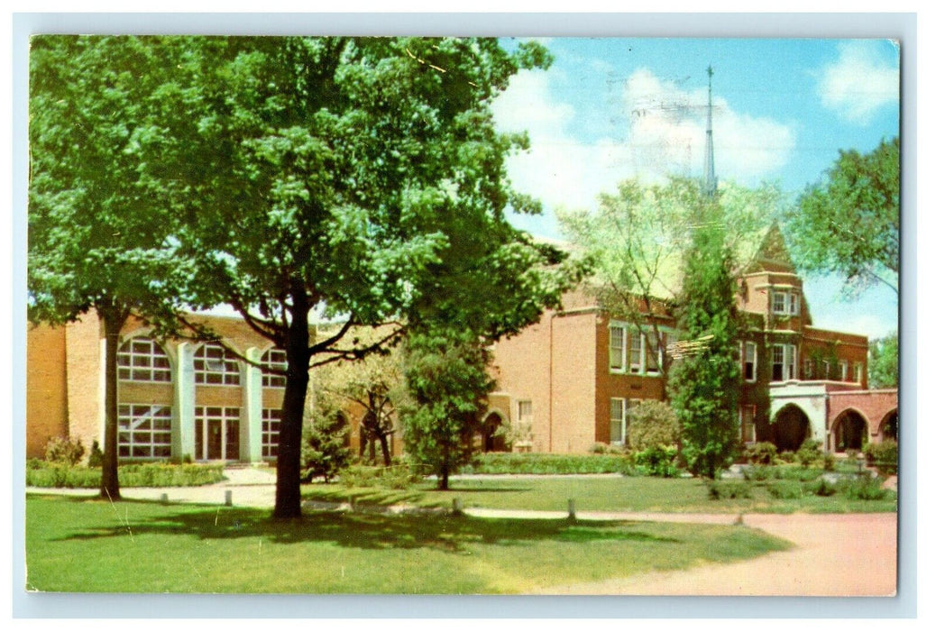 1951 Augustana Theological Seminary Rock Island Illinois IL Vintage Postcard