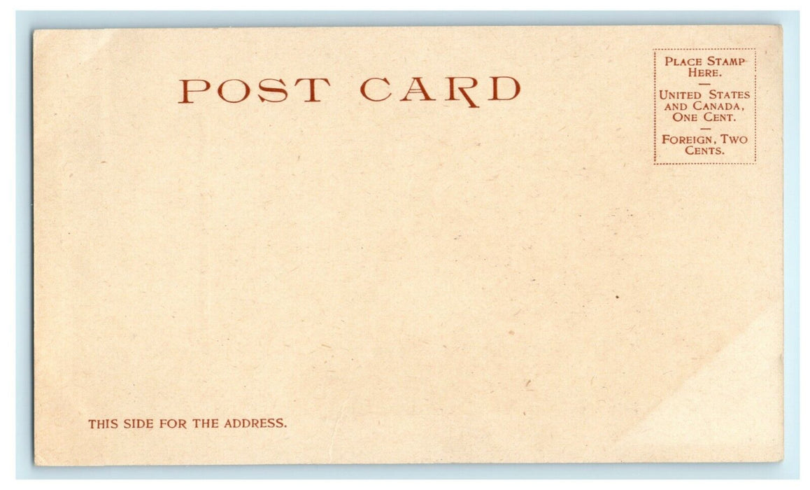 1900 Balanced Rock Colorado Springs Garden of Gods Posted Antique Postcard