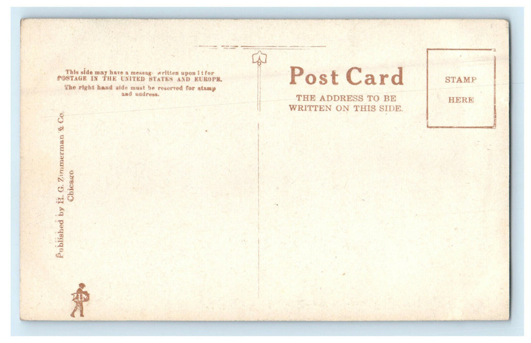 c1910s Court House, Guthrie Center Iowa IA Unposted Postcard
