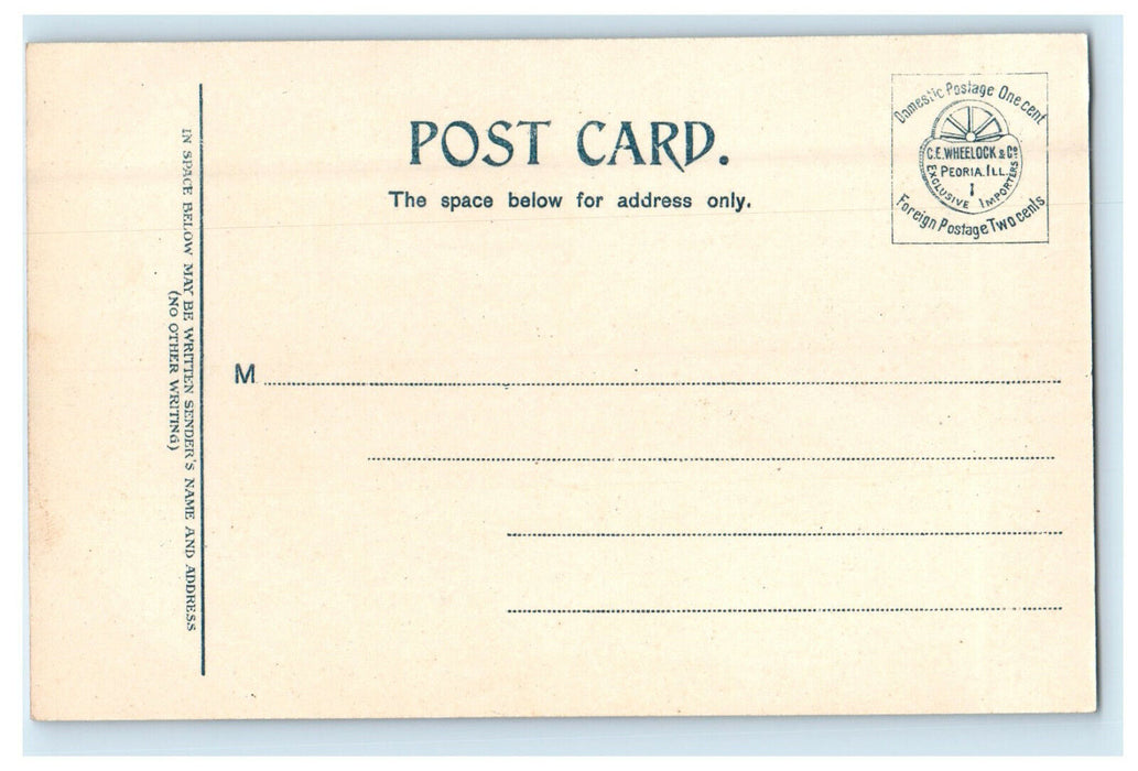c1910s Court House, Osceola, Iowa IA Antique Unposted Postcard