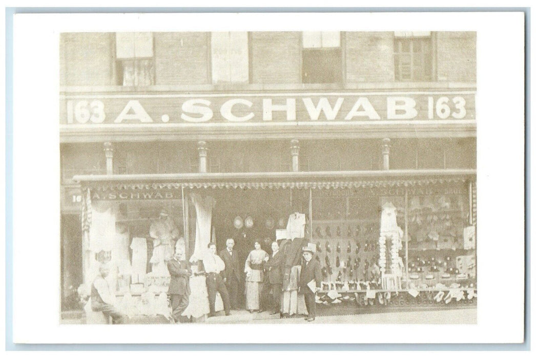 Memphis Tennessee TN, 163 A. Schwab Beale St. Museum Old General Store Postcard