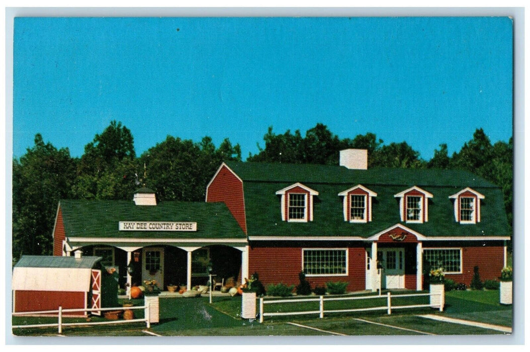 Kaydee Country Store Skunk Hill Road Hope Valley Rhode Island RI Postcard