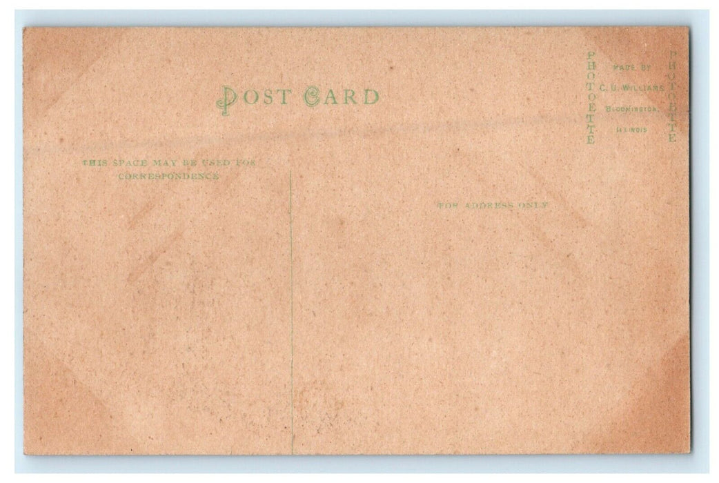 c1910's Post Office Street View Boone Iowa IA Unposted Antique Postcard