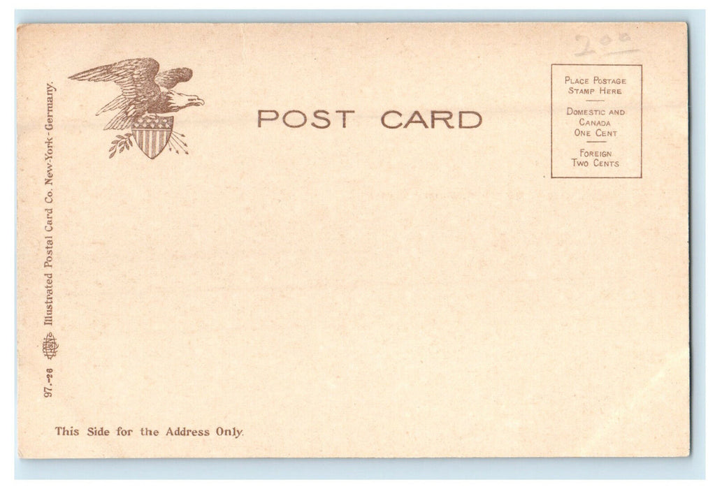 c1905s Kansas State Capitol, Topeka Kansas KS Unposted Antique Postcard