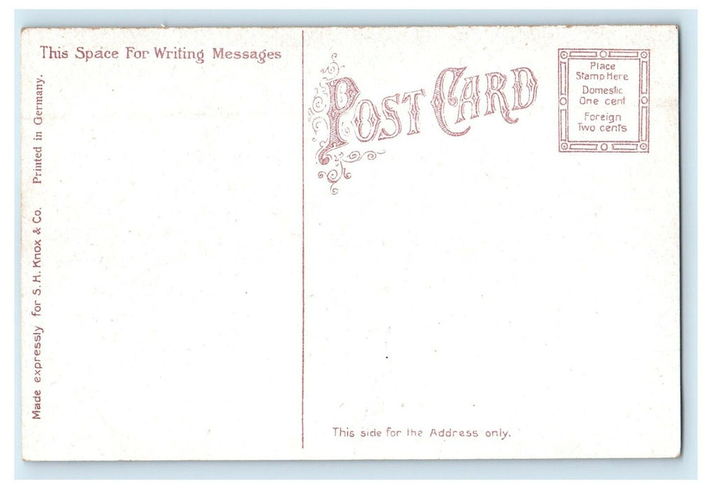 c1910's U.S Government Building Clinton Iowa IA Unposted Antique Postcard