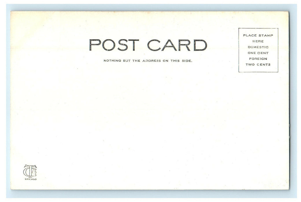 c1905 Jefferson County Library, Fairfield Iowa IA Unposted Postcard
