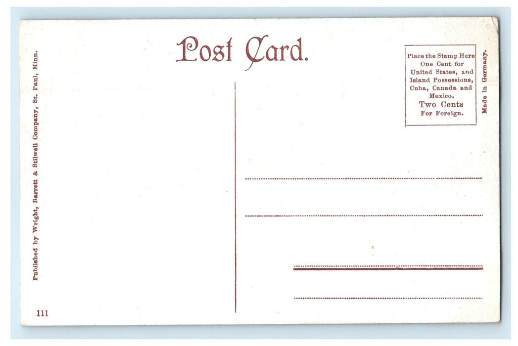c1910s The Court House, St. Paul Minnesota MN Unposted Antique Postcard