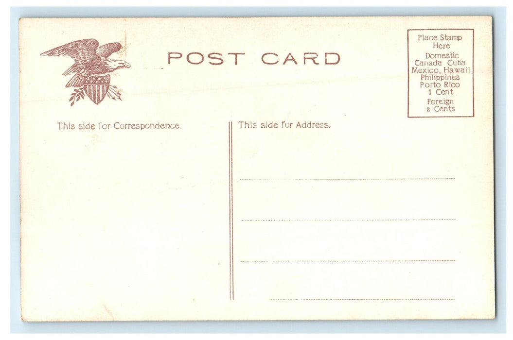 c1910s Kansas State Capitol Topeka Kansas KS Unposted Antique Postcard