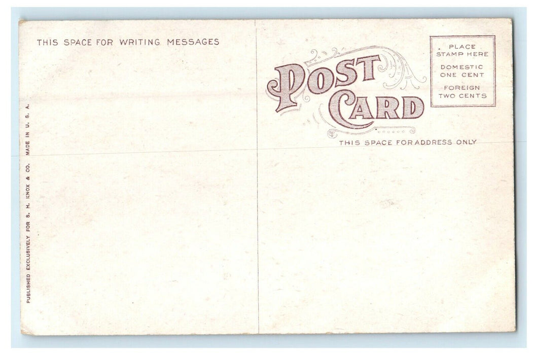 c1910's Post Office Building Terre Haute Indiana IN Unposted Antique Postcard