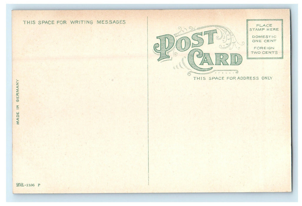 c1910s Court House, Freeport, Illinois IL Antique Unposted Postcard