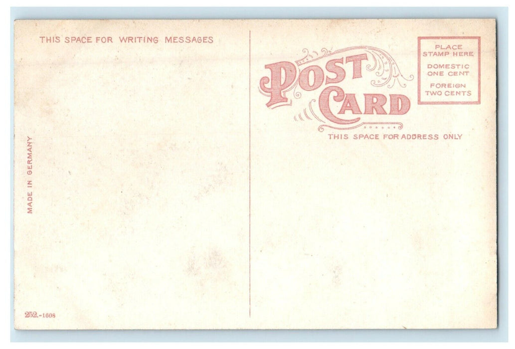c1910's Public Library Street View Ft. Dodge Iowa IA Unposted Antique Postcard