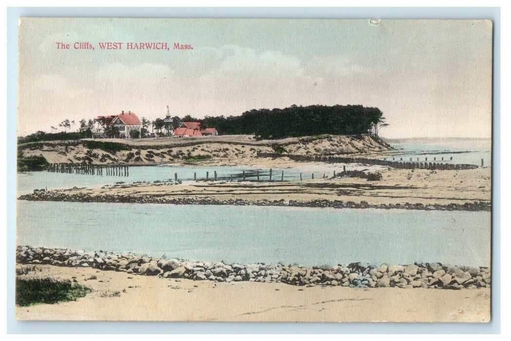 c1912 The Cliffs, West Harwich Massachusetts MA Antique Postcard