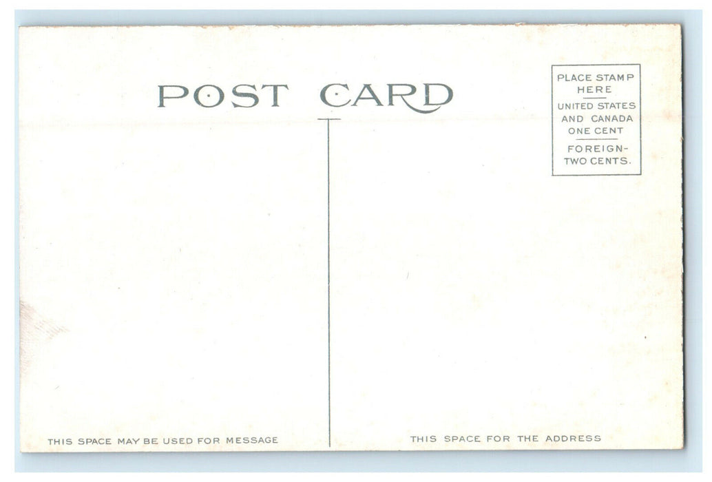 c1910s Court House, Council Bluffs, Iowa IA Antique Unposted Postcard