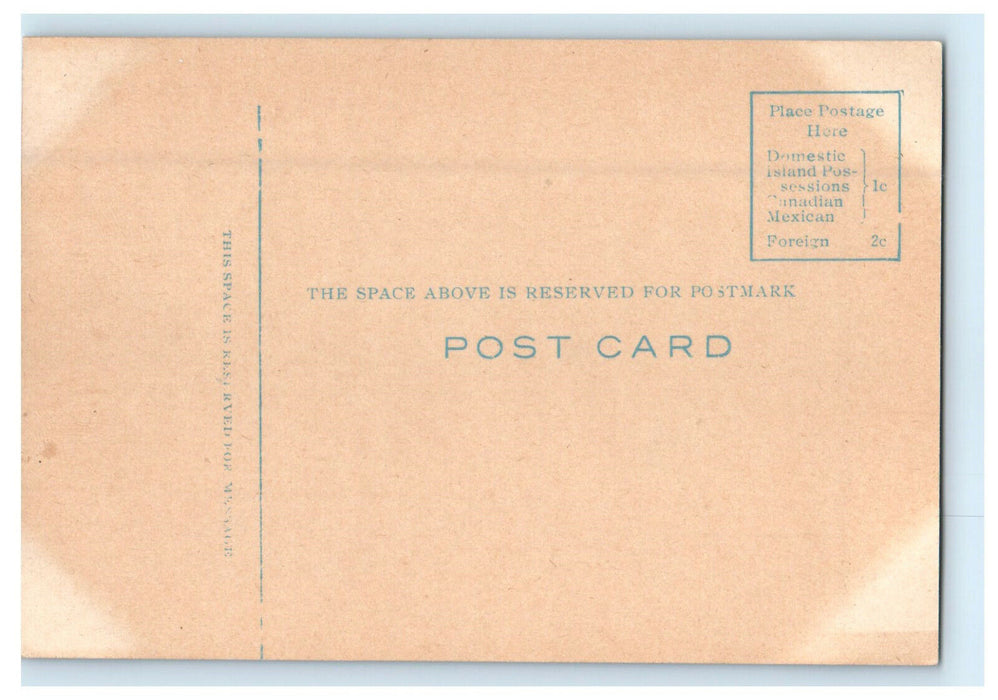 c1910s Sioux County Court House, Orange City, Iowa IA Unposted Postcard