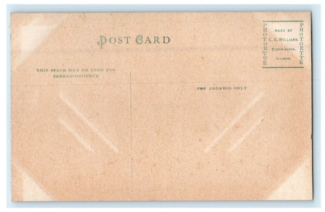 c1910's Methodist Church Episcopal Church Paxton Illinois IL Antique Postcard