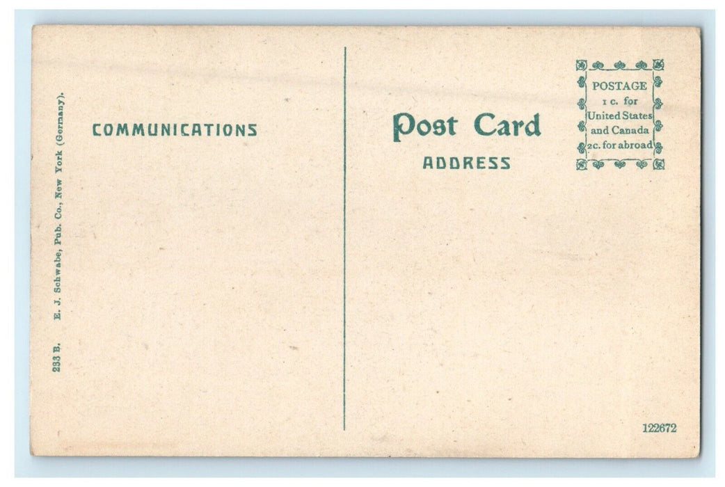 c1910's New Steamer Ship Hendrick Hudson Albany Day Boat New York NY Postcard