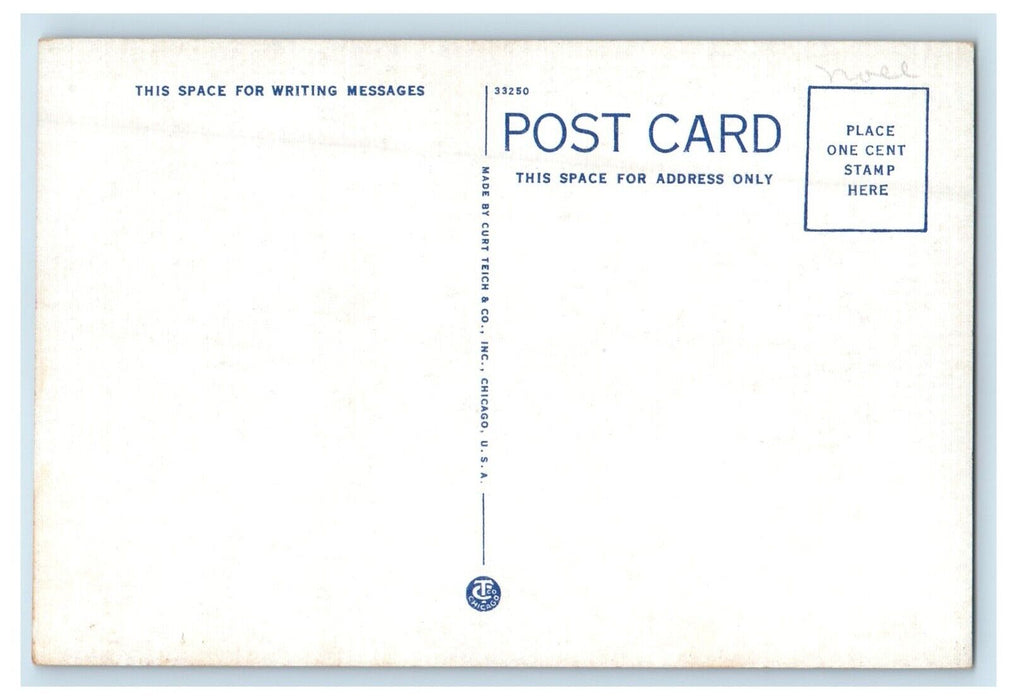 c1930's Indiana University Bloomington IN Multiview Unposted Vintage Postcard
