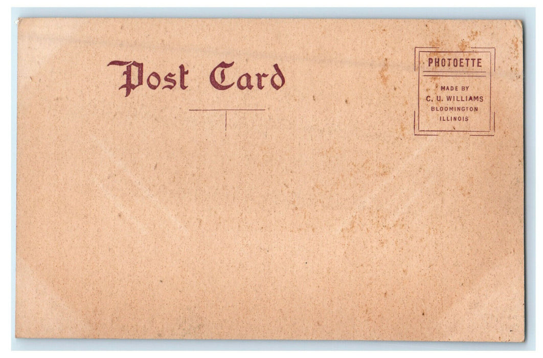 c1910s Montgomery County Court House, Red Oak, Iowa IA Antique Postcard