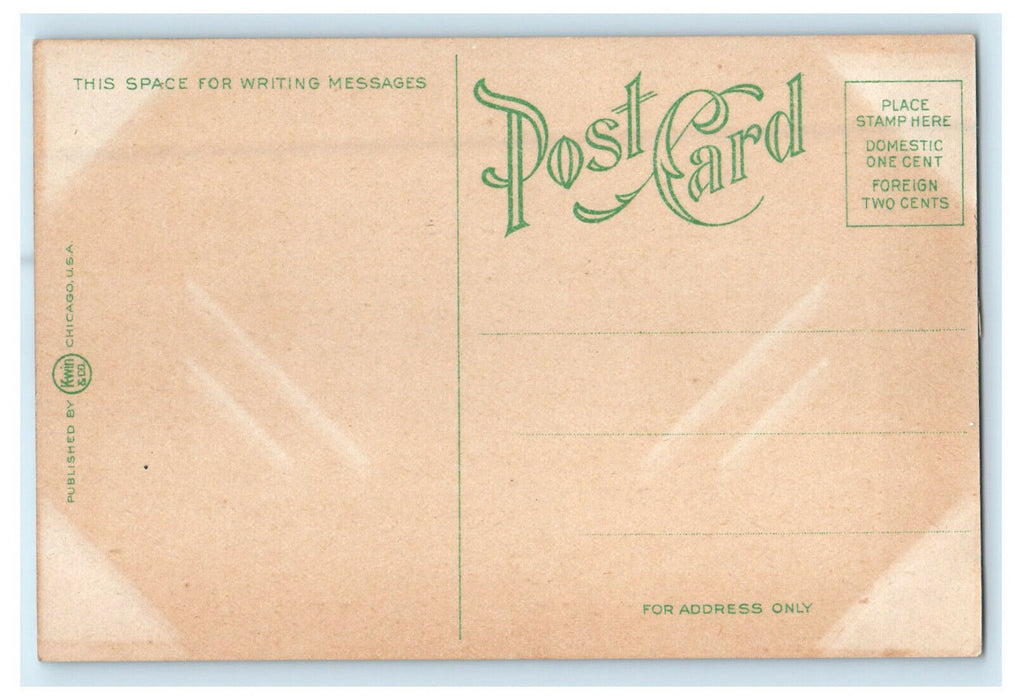 c1910s Union Passenger Station, Cedar Rapids Iowa IA Unposted Antique Postcard