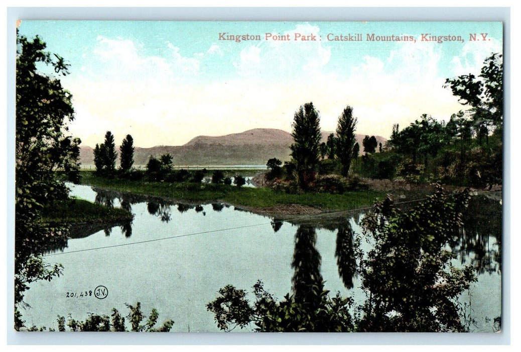 c1910's Kingston Point Park Catskill Mountains Kingston New York NY Postcard