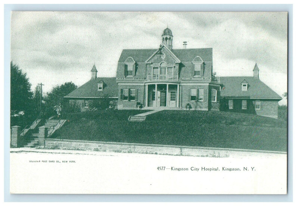 c1905 Kingston City Hospital Kingston New York NY Unposted Antique Postcard