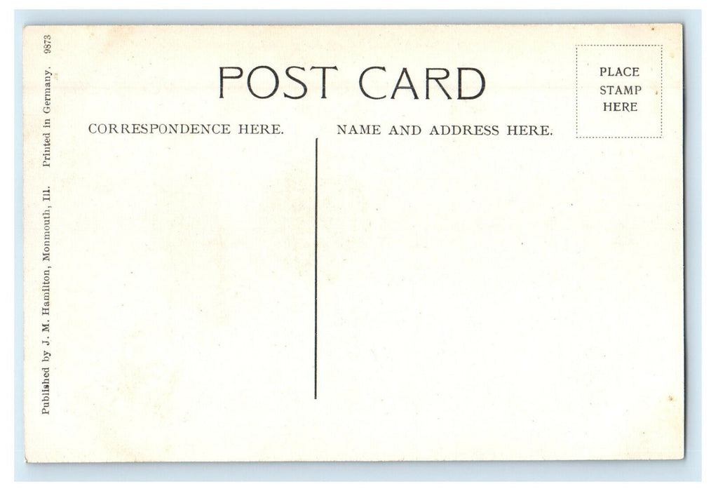 c1910s Louisa County Court House, Wapello, Iowa IA Antique Postcard