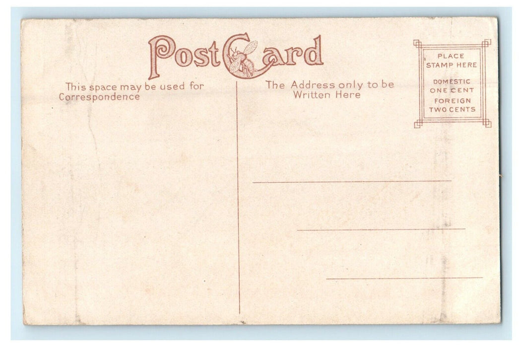 c1910's Y. M. C. A Building Street View Ottumwa Iowa IA Antique Postcard