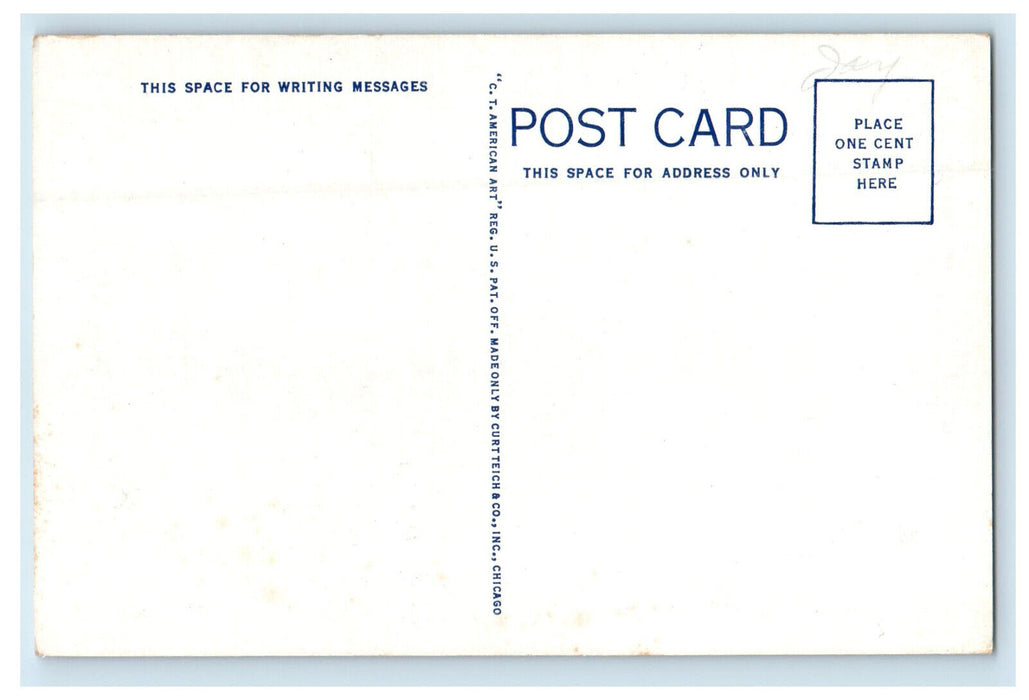 c1920s Carey Salt Mine, Hutchinson Kansas KS Vintage Unposted Postcard