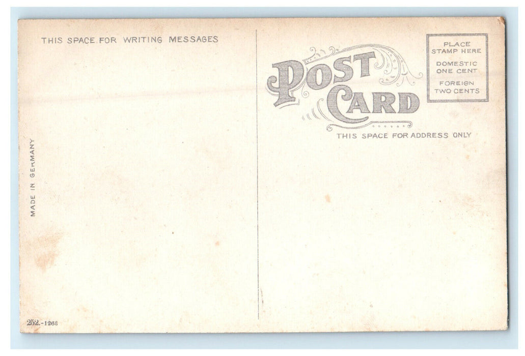 c1910s Fourth St. East from Pierce St. Sioux City Iowa IA Antique Postcard