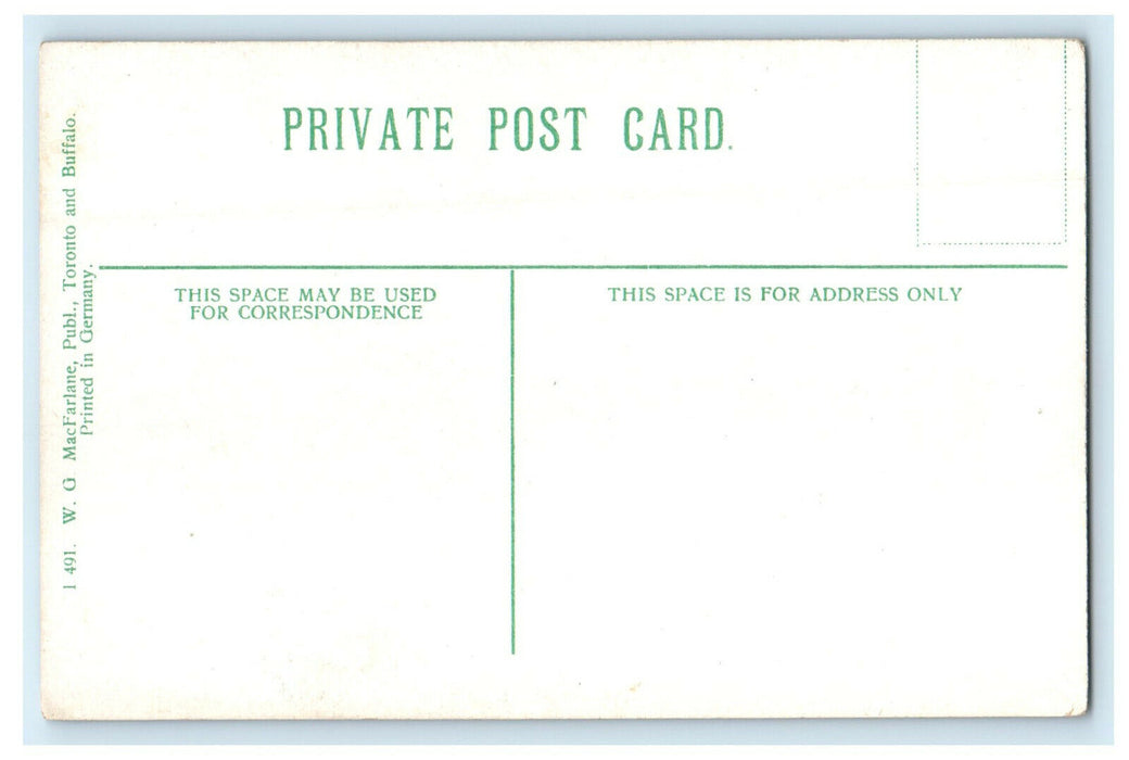 c1910 Interior Bank of Montreal, Montreal Canada CA Foreign Private Postcard