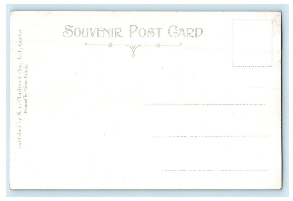 c1905s Fenced Wolfe's Monument Quebec Canada CA Foreign Antique Postcard